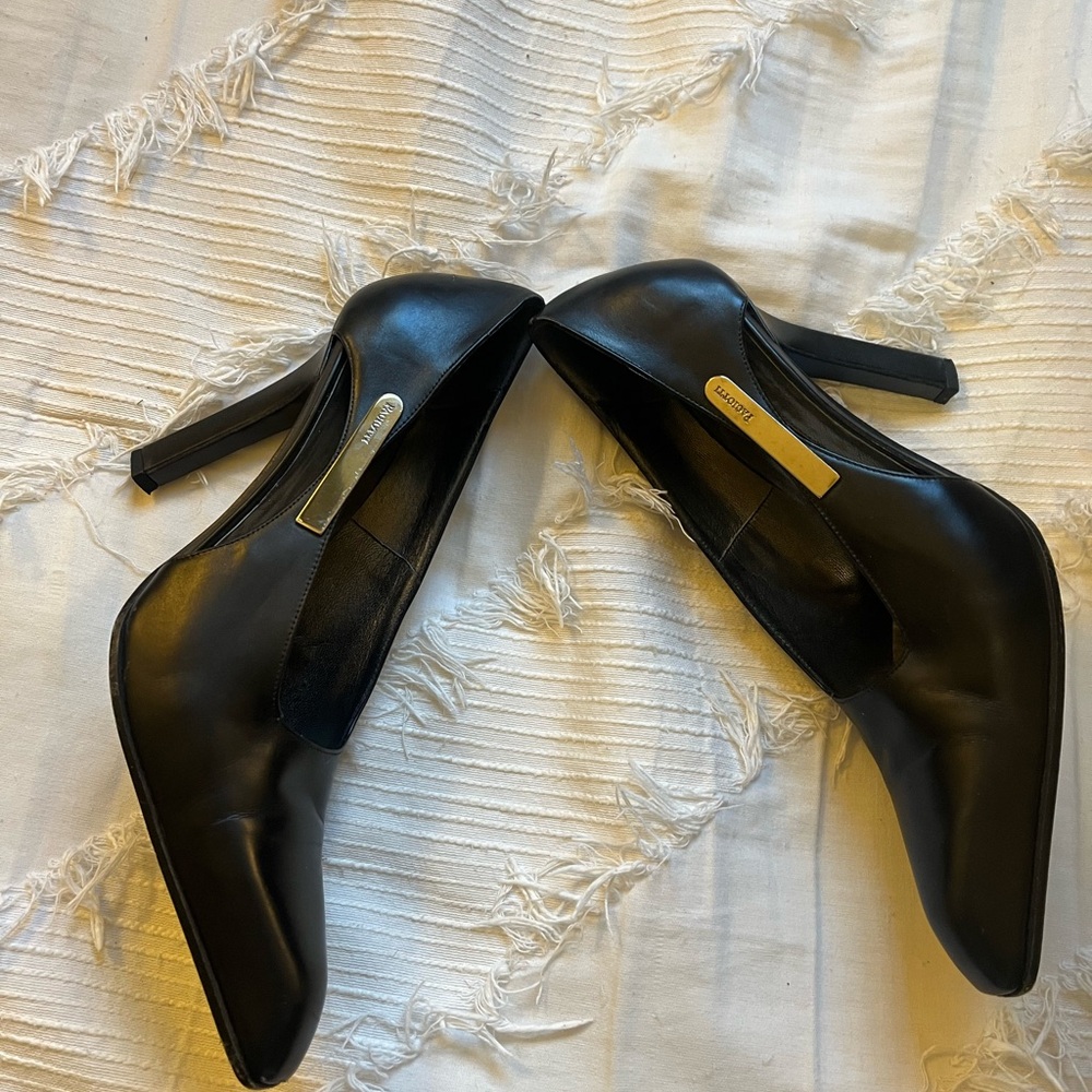 Elegant Black Cesare Paciotti Women's High Heels